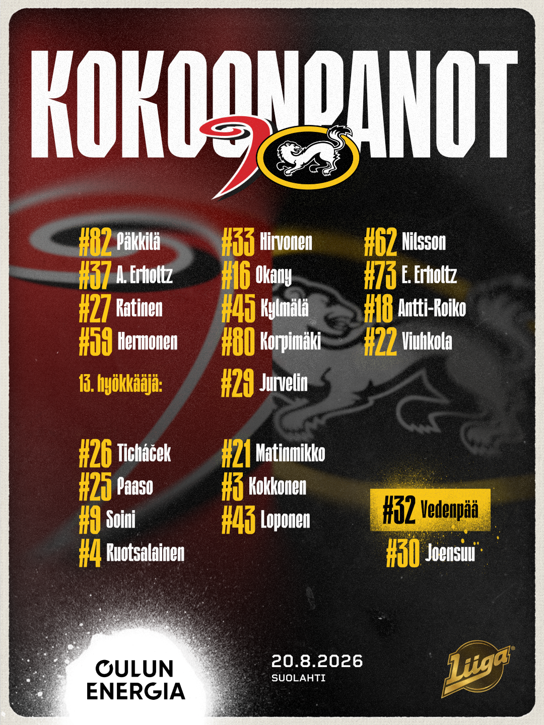 Kokoonpanot