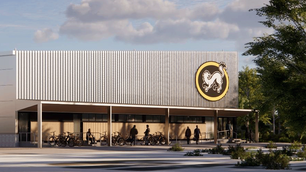 Linnanmaan Harjoitusjäähalli III Havainnekuva 2